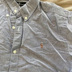 Polo Ralph Lauren Boy's Oxford Shirt Blue